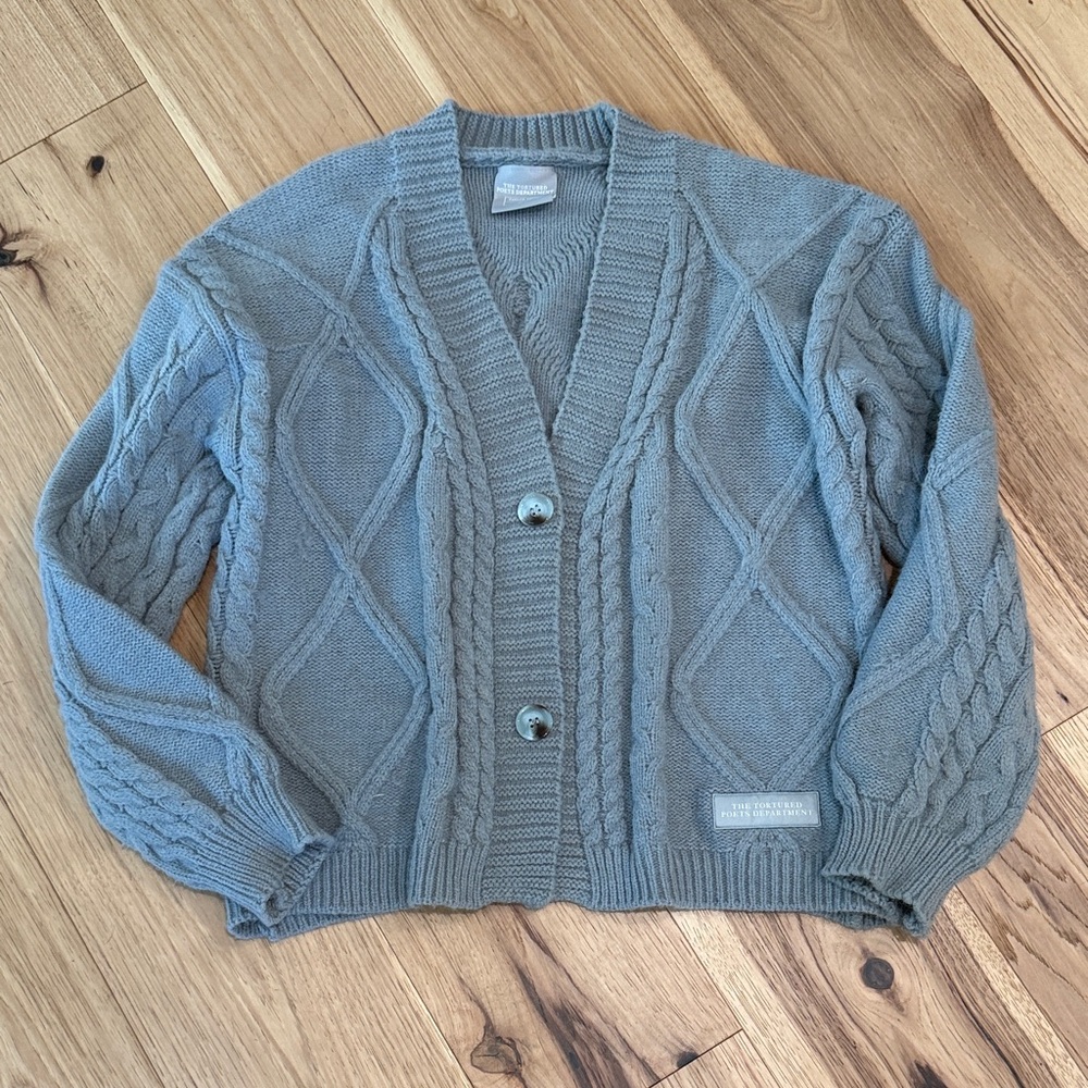 Taylor Swift The Tortured Poet’s Society cardigan